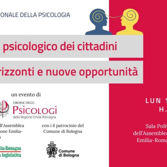 Il benessere psicologico del cittadino evento bologna